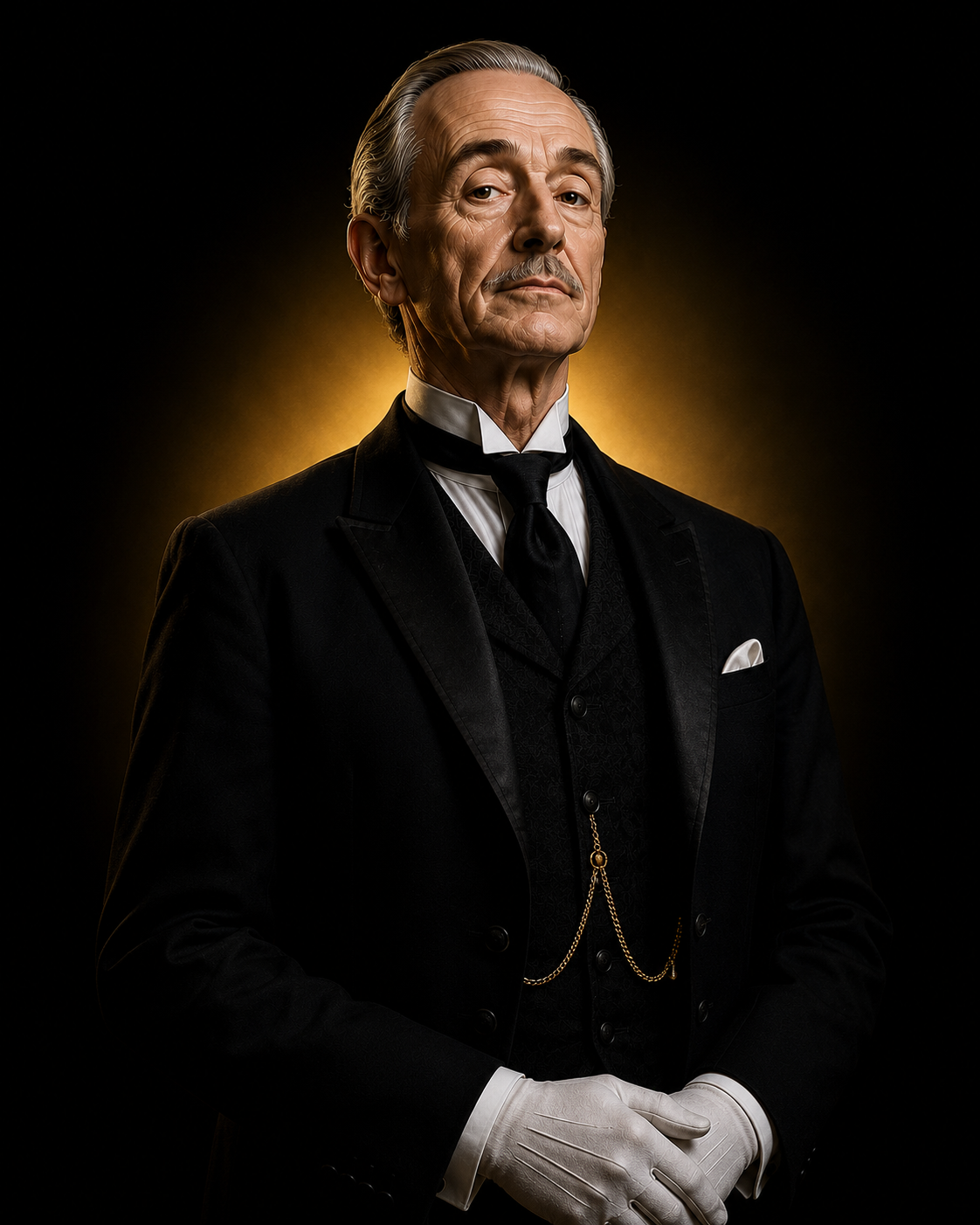 Alfred, the AI product manager, portrayed as a butler in black tie